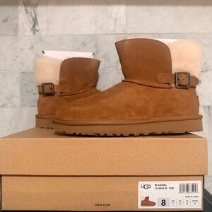 UGG Box in Chestnut Brown with Logo